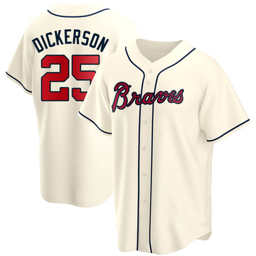 tan atlanta braves jersey