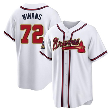 Allan Winans MLB Authenticated Game Used Los Bravos Jersey - Size
