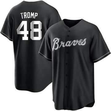 Chadwick Tromp Men's Atlanta Braves Home Jersey - White Authentic