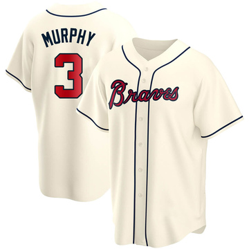 Dale Murphy Men's Atlanta Braves Throwback Jersey - Blue Authentic