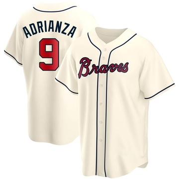 Men's Nike Eddie Rosario White Atlanta Braves 2022 Gold Program Replica  Player Jersey