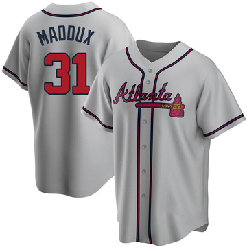 Atlanta Braves #31 Greg Maddux Mlb Golden Brandedition Black Jersey Gift  For Braves Fans - Bluefink