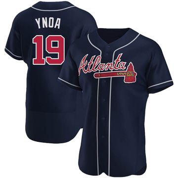 Huascar Ynoa MLB Authenticated Game-Used Los Bravos Jersey