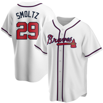 Nike John Smoltz Jersey - ATL Braves Adult Home Jersey