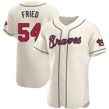Max Fried Youth Jersey - Atlanta Braves Replica Kids Home Jersey