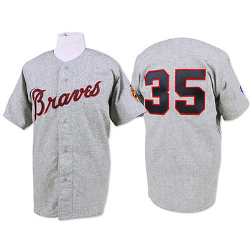 Phil Niekro Atlanta Braves #35 Majestic Cooperstown Collection Jersey -  Light Blue