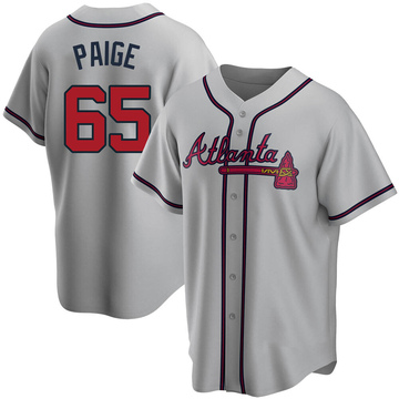 Satchel Paige Women's Atlanta Braves Alternate Jersey - Red Authentic