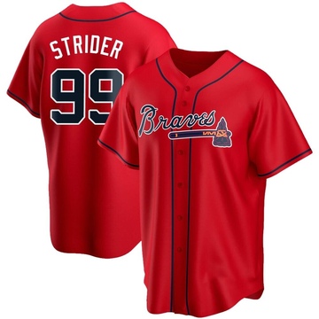 Spencer Strider Atlanta Braves Men's Backer T-Shirt - Ash