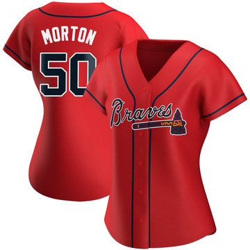 Top-selling Item] Charlie Morton 50 Atlanta Braves White 2022-23 Gold  Program 3D Unisex Jersey