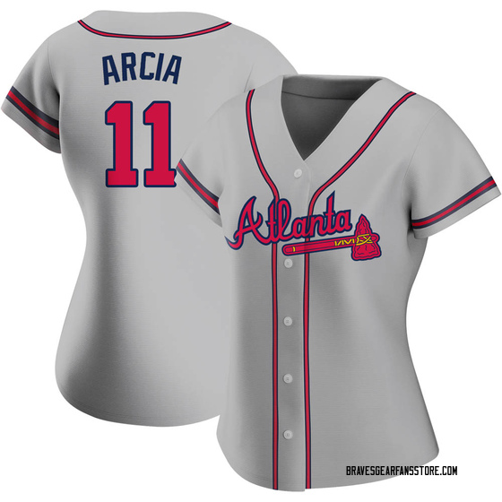 Orlando Arcia Women's Atlanta Braves 2023 City Connect Jersey - White  Replica