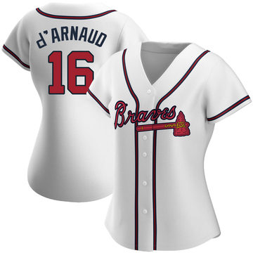 2022-23 All-Star Game NL Atlanta Braves Jersey, White 16 Travis d'Arnaud  Jersey - Dingeas