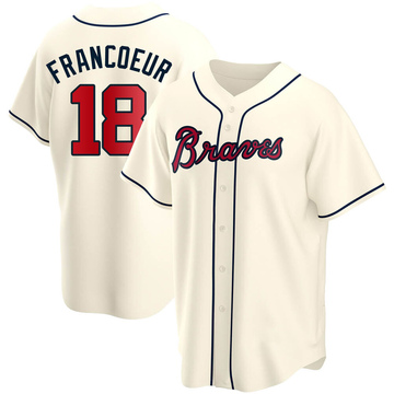 Vintage Atlanta Braves Jeff Francoeur Shirt Size Youth Large – Yesterday's  Attic