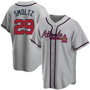 John Smoltz Atlanta Braves Throwback Baseball Jersey - 2 Styles Availa –  Best Sports Jerseys